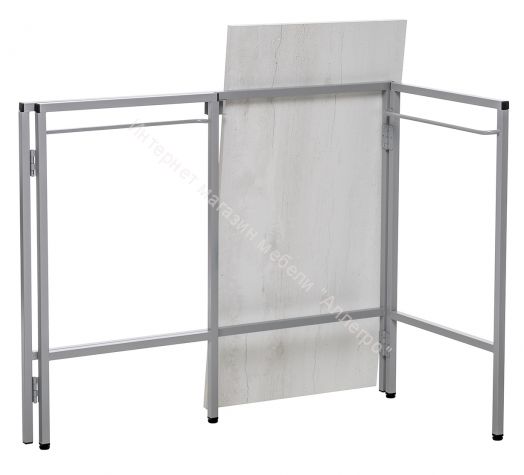 Стол раскладной Leset Энзо 1000 Бетон Пайн Светлый