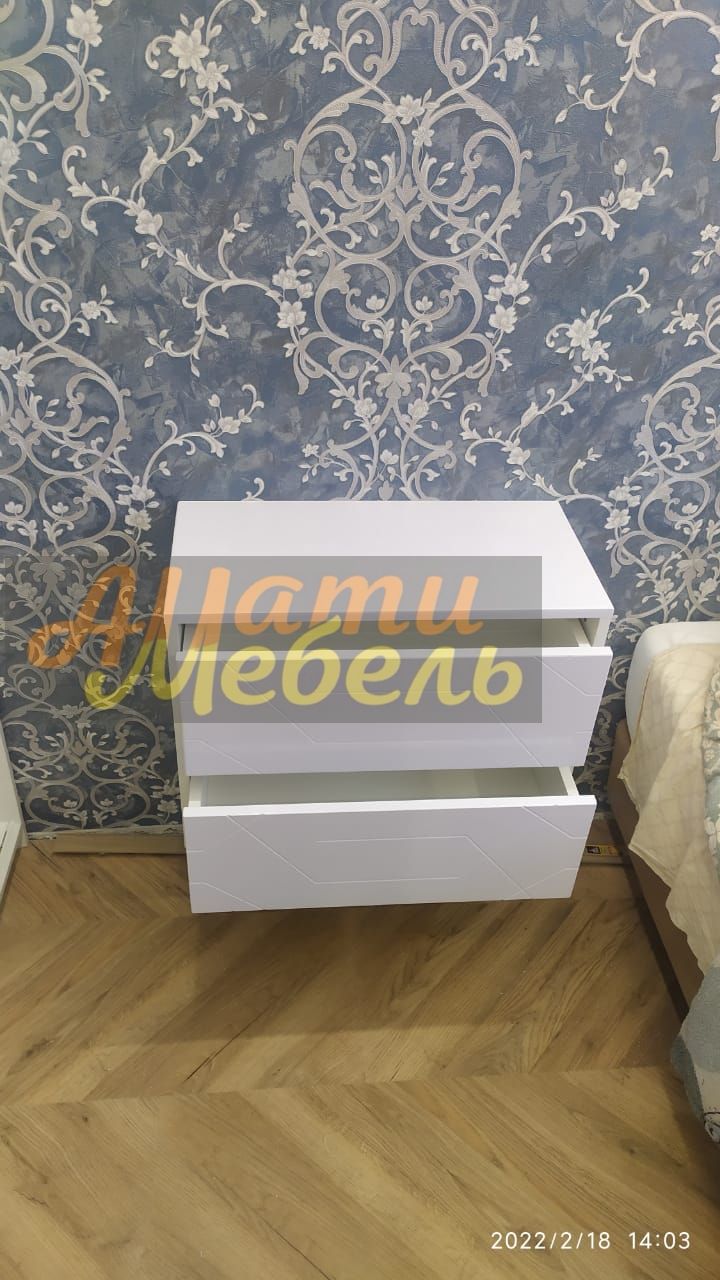 подвесная тумба в спальню