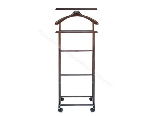 Вешалка напольная Leset Чикаго орех