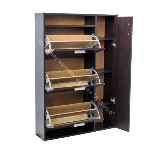 Обувница Leset Виерра 3 Венге