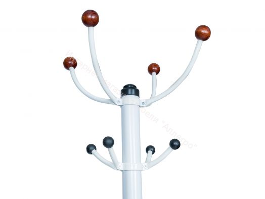 Вешалка напольная Leset Квадро-2 Белый