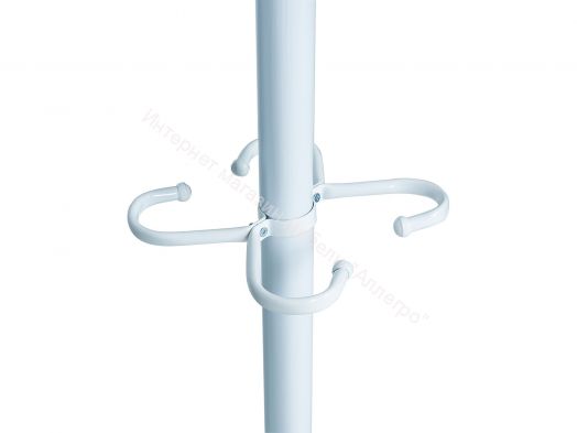 Вешалка напольная Leset Квадро-2 Белый