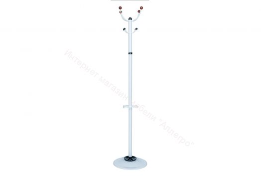 Вешалка напольная Leset Квадро-2 Белый