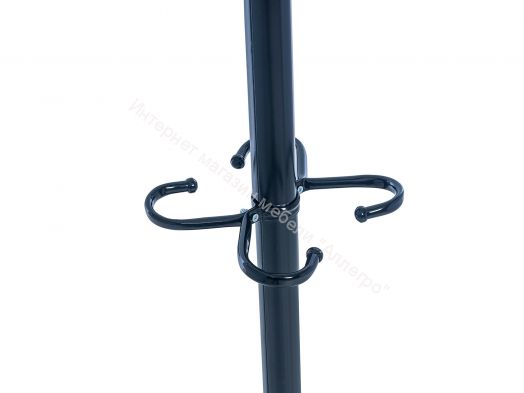 Вешалка напольная Leset Квадро-2 чёрный