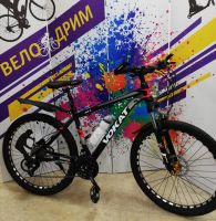 АКЦИЯ! Велосипед 26" гидравлика Vokat алюминиевый черно красный