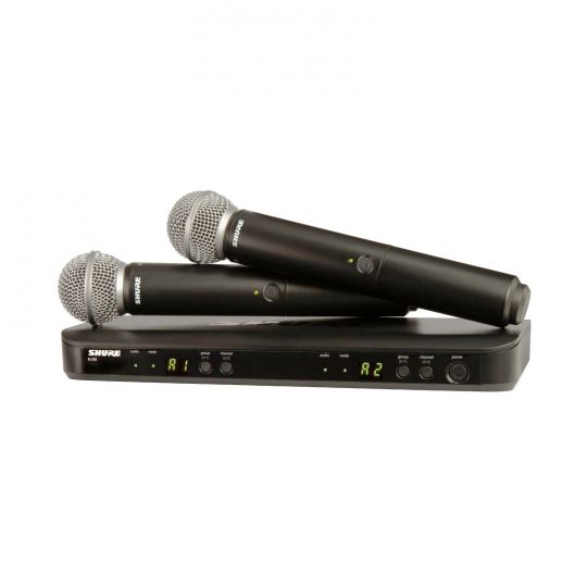 SHURE BLX288E/PG58 M17 - двухканальная радиосистема