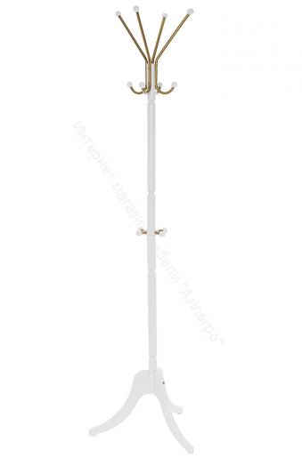 Вешалка напольная Leset Галант-2 белый
