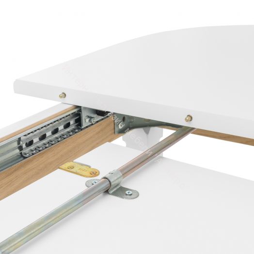 Стол раздвижной Leset Аризона 1Р Белый