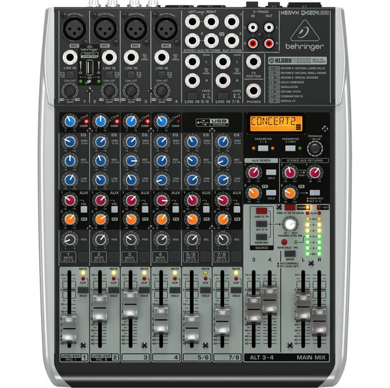 BEHRINGER QX1204USB Цифровой микшерный пульт