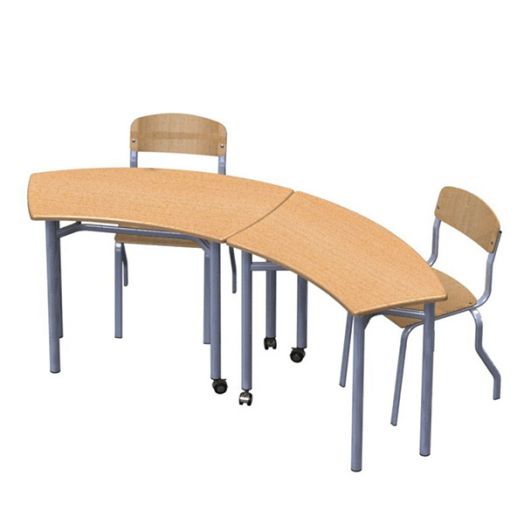 Комбинация столов для групповых занятий IT-K4 2001х530х580/820 мм