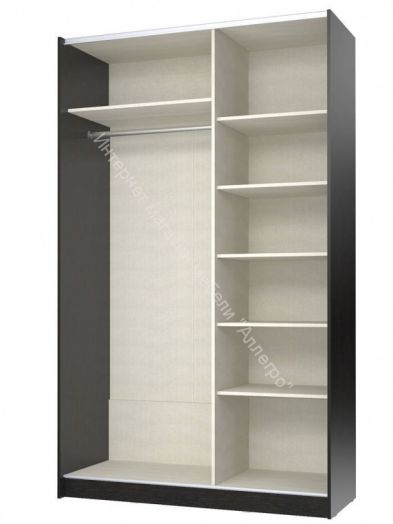 Шкаф-купе "Марвин-3 Белый глянец/Дуб феррара (1432)