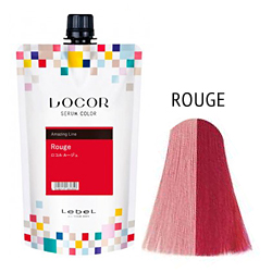 Lebel Locor Serum Color Amazing Line Rouge - Оттеночный краситель-уход Красный 300гр