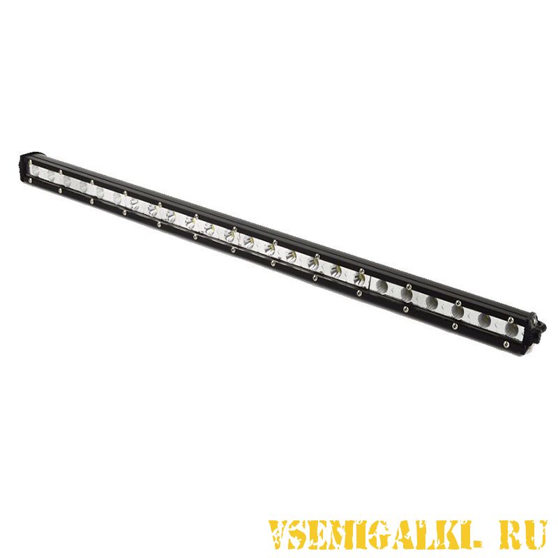 Светодиодная балка дальнего света ULTRA slim 24 led CREE 65 см 72 Вт