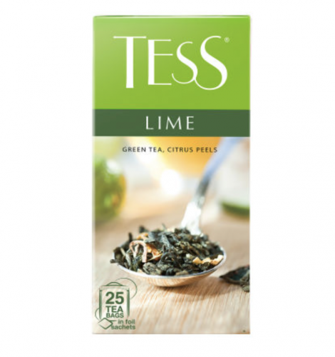 Чай зеленый Tess Lime 25*1.5г