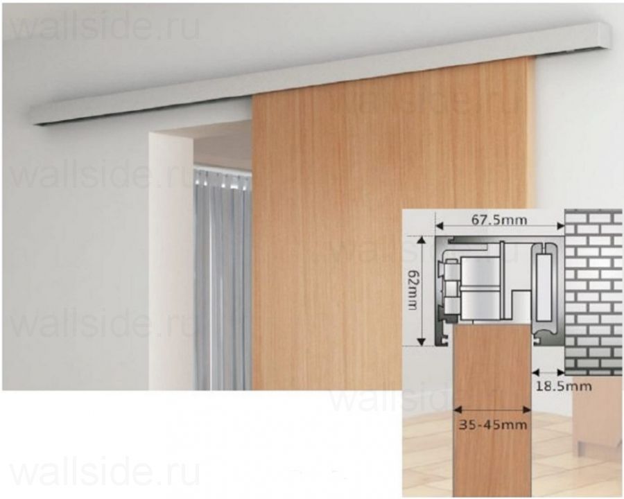 Комплект фурнитуры для раздвижной двери Valcomp Afrodyta