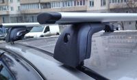 Багажник на крышу OPEL Meriva (5-dr MPV) 03-10, Amos Beta, крыловидные дуги