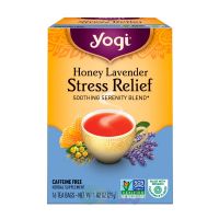 Yogi Tea Успокаивающий Чай с медом и лавандой Stress Relief, 16 пакетиков