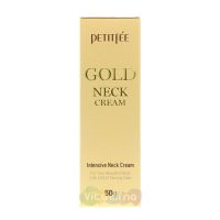 Petitfee Омолаживающий крем для шеи с золотом Gold Neck Cream