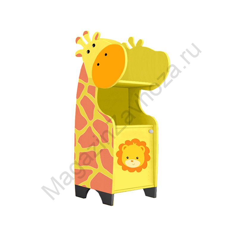 СТЕЛЛАЖНАЯ НАКЛОННАЯ СИСТЕМА ХРАНЕНИЯ 25/21 С ДЕКОРАЦИЕЙ ЖЁЛТАЯ