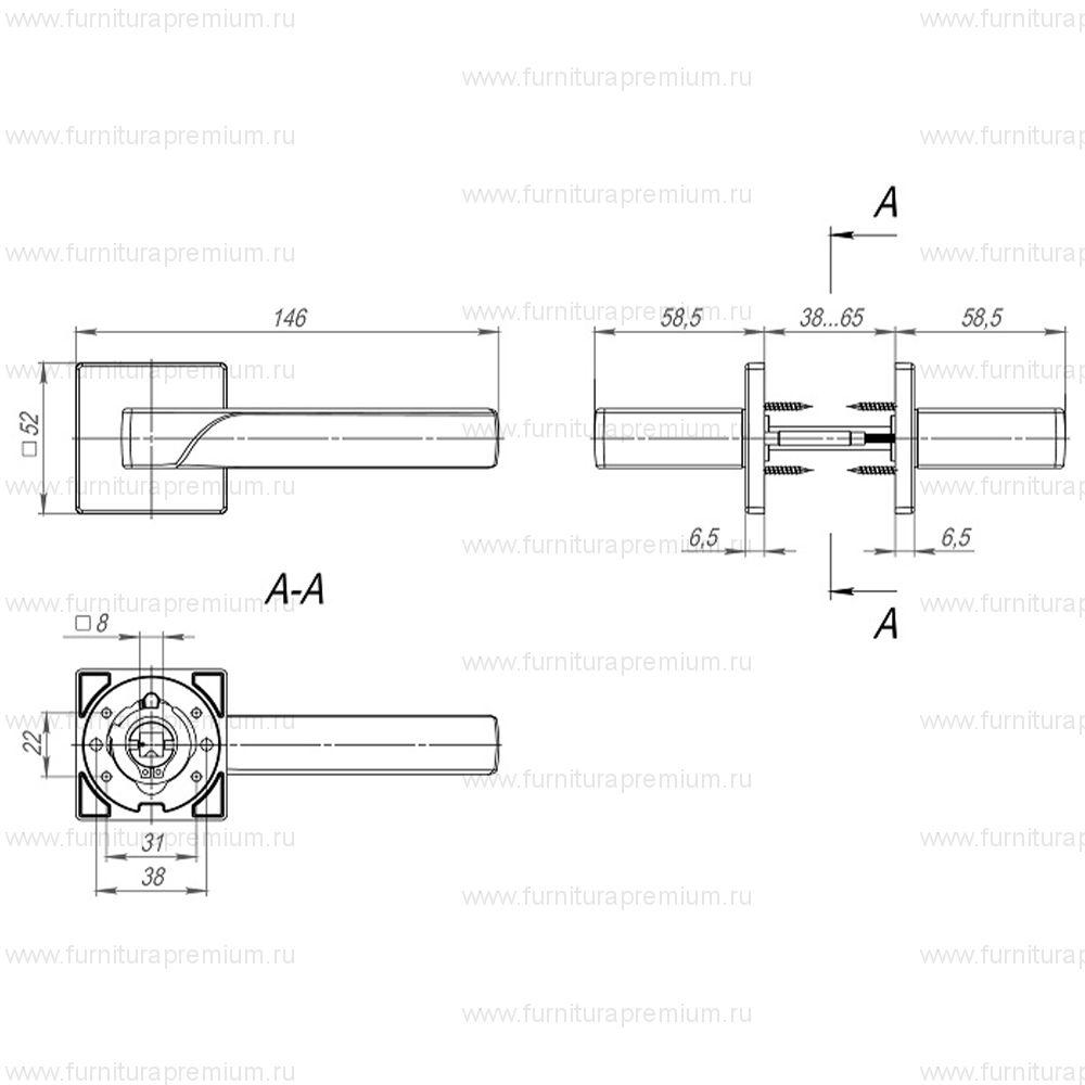 Ручка Fuaro  Fly SL