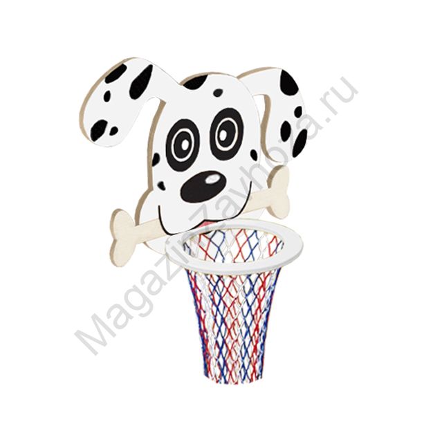 КОЛЬЦО БАСКЕТБОЛЬНОЕ НАСТЕННОЕ - 6(ФАНЕРА)