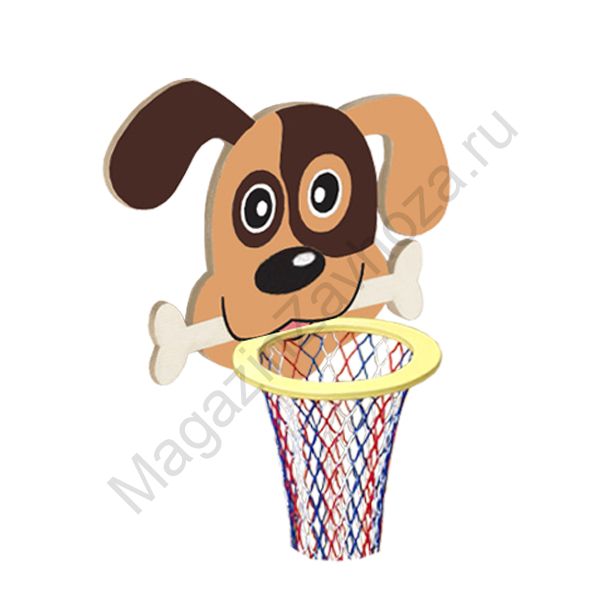 КОЛЬЦО БАСКЕТБОЛЬНОЕ НАСТЕННОЕ - 2(ФАНЕРА)