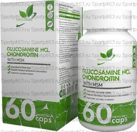 Natural Supp Glucosamine + Chondroitin + MSM 60 caps