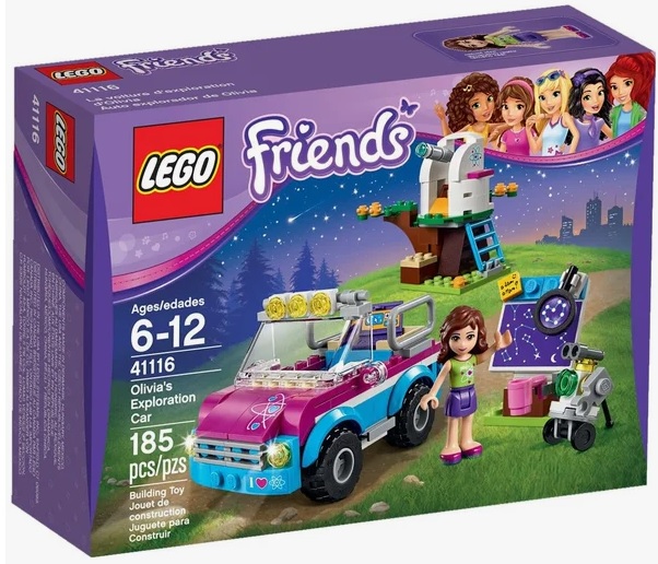 Конструктор LEGO Friends 41116 Исследовательская машина Оливии