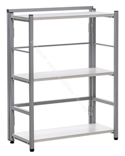 Стеллаж раскладной Leset Пако 800 Бетон Пайн Светлый