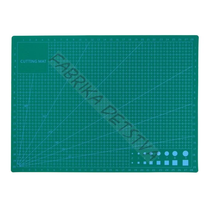 Коврик для рукоделия, двусторонний, 20 х 28 см