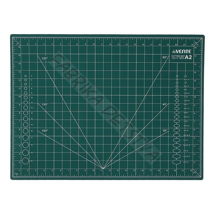 Коврик для резки (макетный) A2, deVENTE, непрорезаемый, 3 мм, двусторонний, 3-слойный