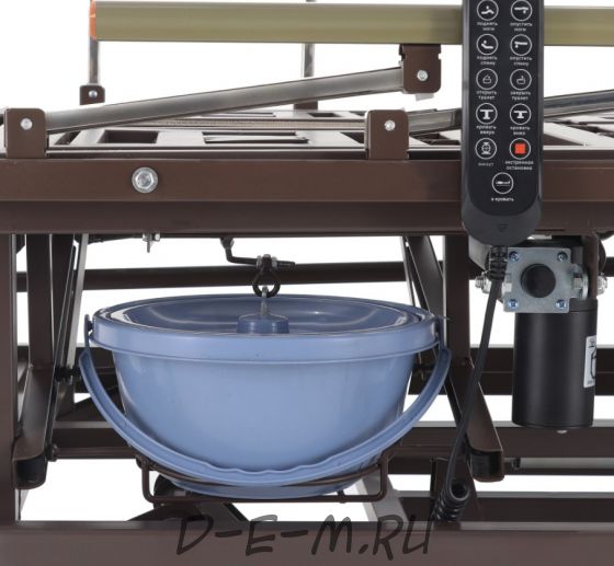 Кровать электрическая Med-Mos DB-11А (МЕ-6528H) ЛДСП Венге с регулировкой высоты