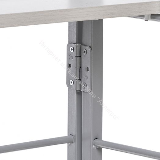 Стеллаж раскладной Leset Пако 1200 трапеция Атлас Светлый