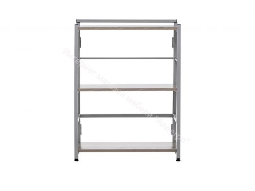 Стеллаж раскладной Leset Пако 800 трапеция Атлас Светлый