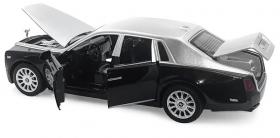 Металлическая машинка Wanbao 1:32 «Rolls-Royce Phantom» 8888D инерционная, свет, звук