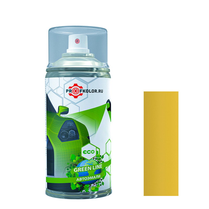 Код краски по VIN номеру на Chevrolet - CHE10006. Название цвета краски - Brilliart Gelb