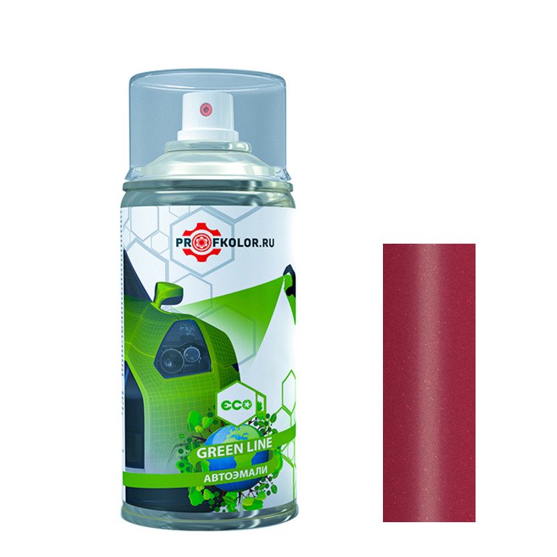 Код краски по VIN номеру на Honda Motor - HONM9589, RP-183P. Название цвета краски - EZ Rose Red