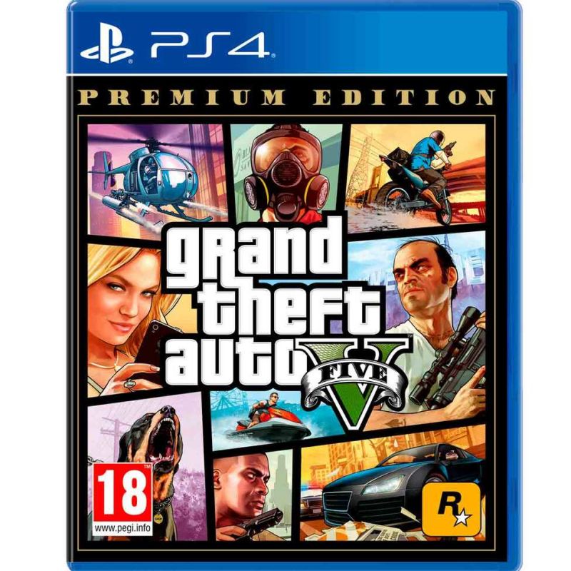 Игры GTA V Premium Edition, русские субтитры