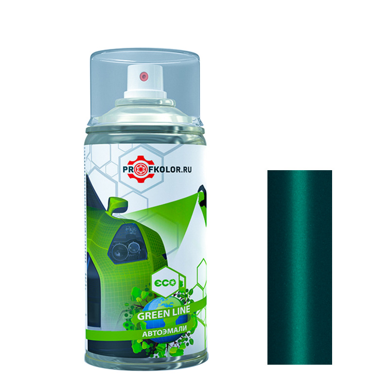 Код краски по VIN номеру на Mitsubishi - MIT9618, GG, RCMIT0058. Название цвета краски - Green