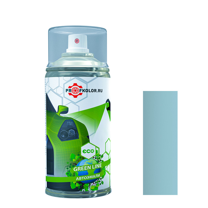 Код краски по VIN номеру на Nissan - NIS5912, 6008, NAU5912. Название цвета краски - Powder Blue