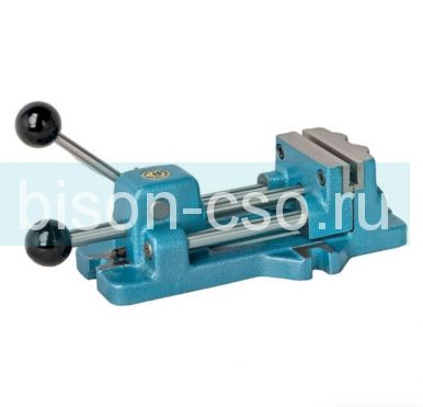 Тиски станочные быстрозажимные 6540-100 Bison-Bial (Польша)