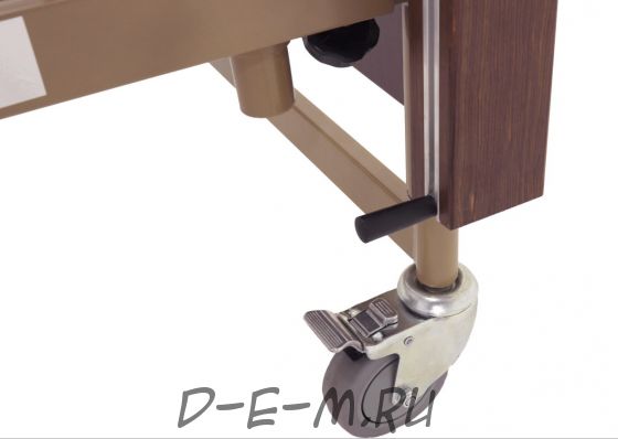 Кровать электрическая Med-Mos YG-1 5 функций (КЕ-4024М) коричневый