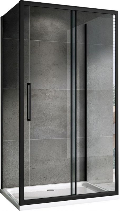Душевой уголок ABBER Schwarzer Diamant AG30120BH-S80B-S80B 120x80