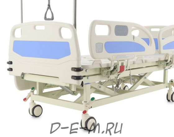 Кровать электрическая Med-Mos DB-2 (MЕ-4059П) (7 функций) со встроенными панелями управления в боковых ограждениях