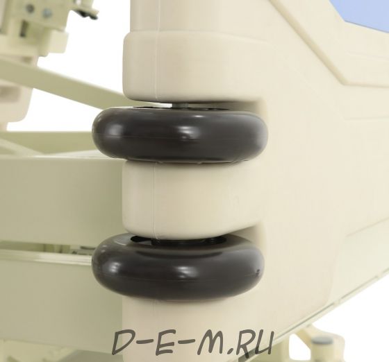 Кровать электрическая Med-Mos DB-2 (MЕ-4059П) (7 функций) со встроенными панелями управления в боковых ограждениях