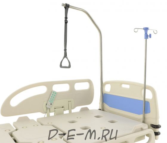 Кровать электрическая Med-Mos DB-2 (MЕ-4059П) (7 функций) со встроенными панелями управления в боковых ограждениях