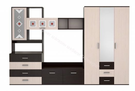 Стенка "Белла" центральная секция