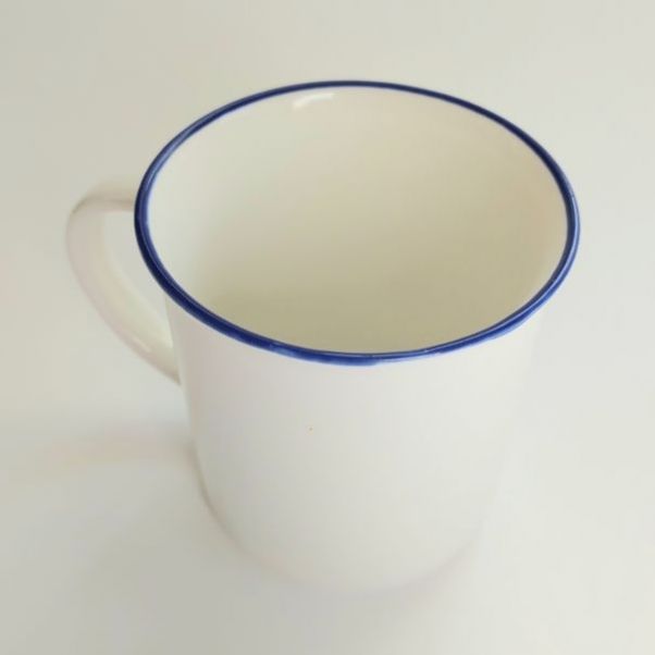 Кружка Nostalgie с синим ободком