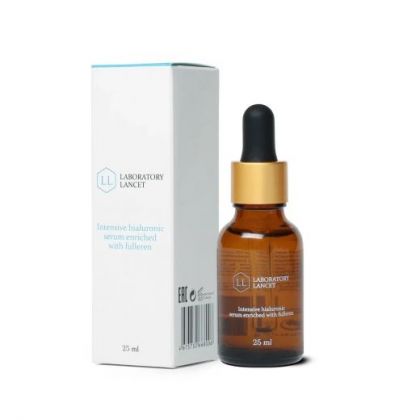 Lancet Фуллереновая интенсивная гиалуроновая сыворотка для лица. 25 мл