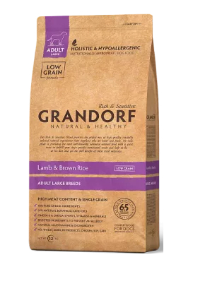 GRANDORF DOG Lamb&Rice MAXI (ягнёнок с рисом для собак крупных пород) 10 кг.